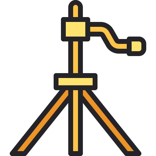 Camera tripod photography electronics camera tripod icon