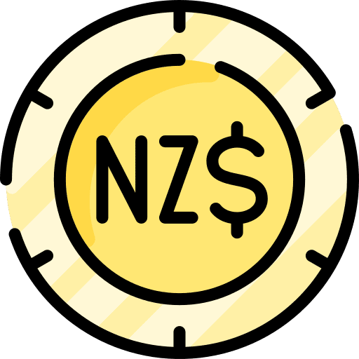 Dollar currency dollar new zeland icon