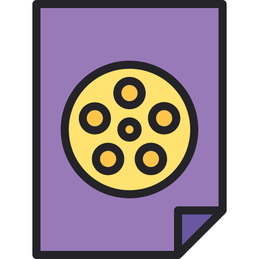 File film movie film cinema icon File film movie film cinema icon
