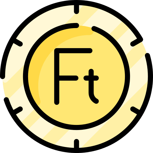 Forint finance cash business and finance icon