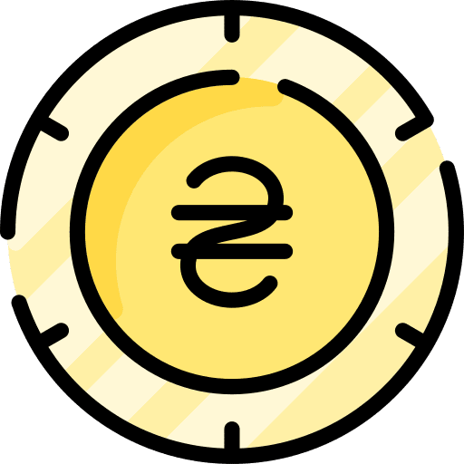 Hryvnia cash finance hryvnia icon