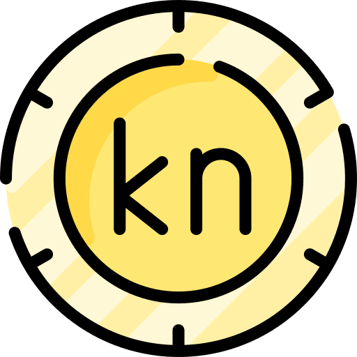 Kuna cash kuna coin icon