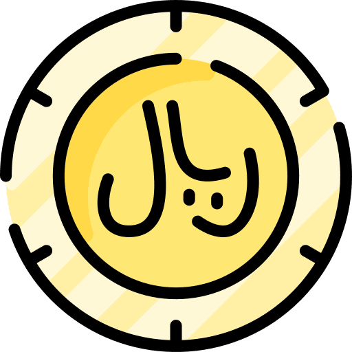Riyal business and finance riyal finance icon