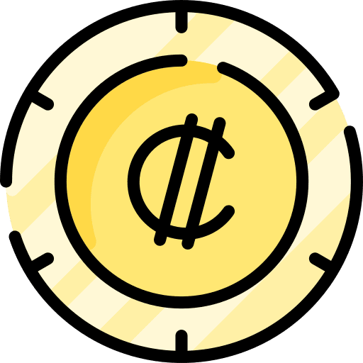 Colon colon cash business and finance icon