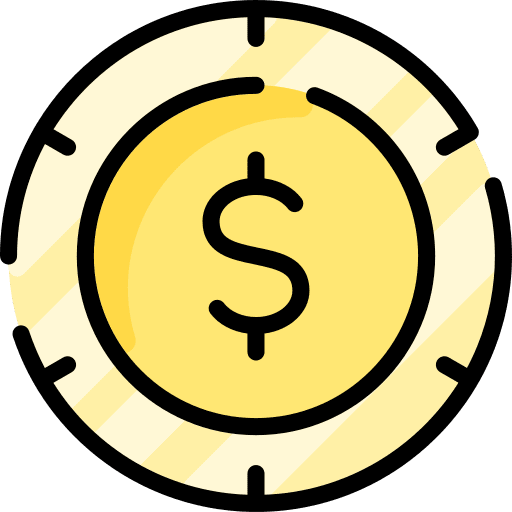 Dollar currency money business and finance icon