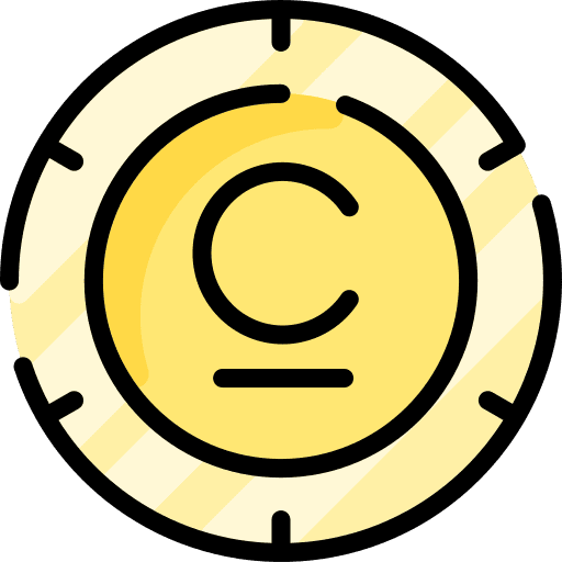 Som finance cash coin icon