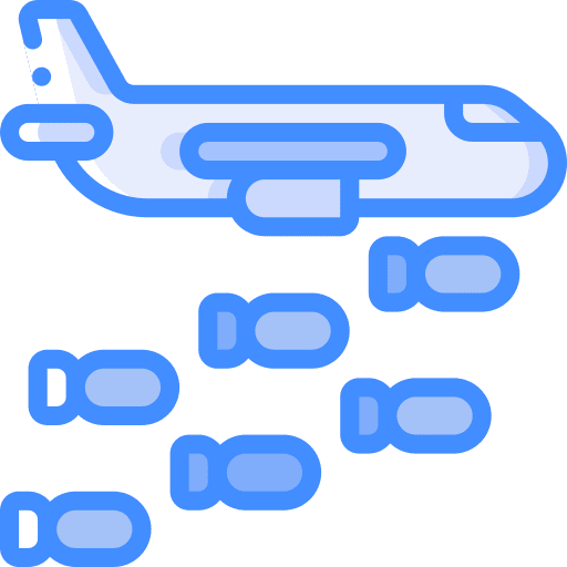 Bomber war flight bomber icon
