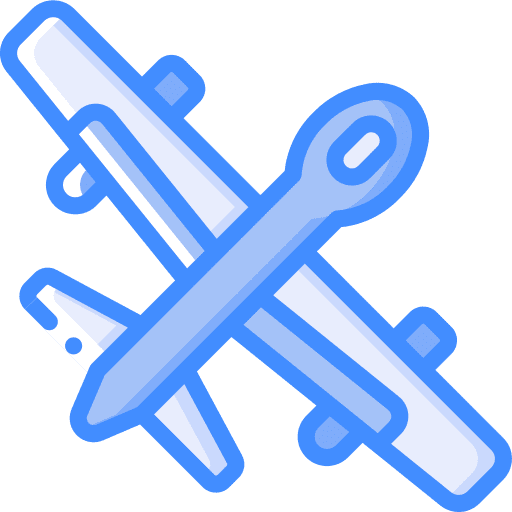 Drone fly security secret icon