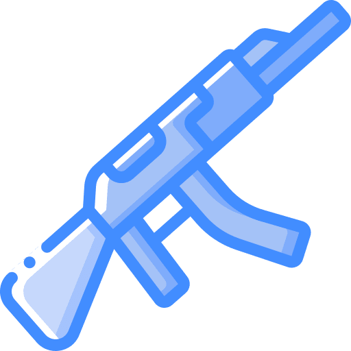 Gun security fire gun icon