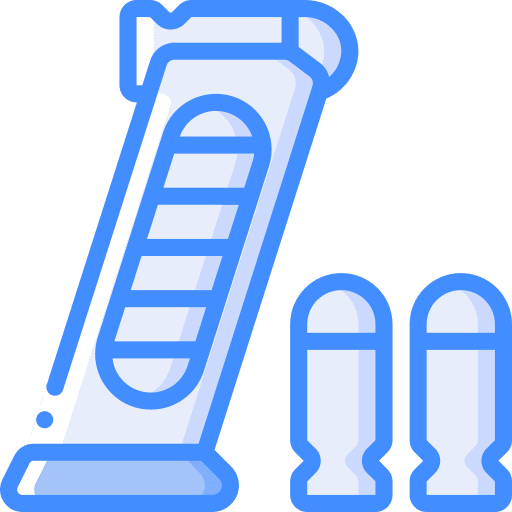 Ammunition security ammunition fire icon