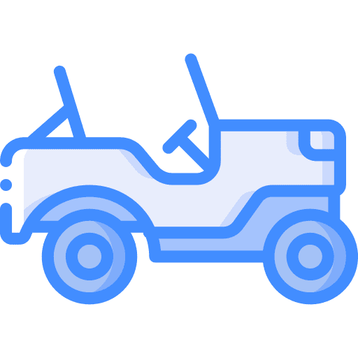 Jeep transport vehicle jeep icon