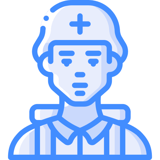 Medic security medic profession icon