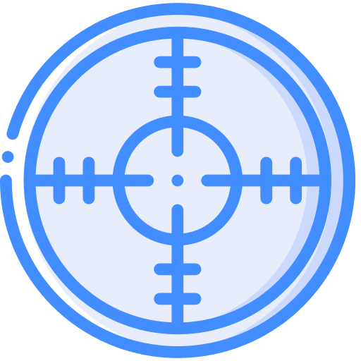 Scope scope target gun icon