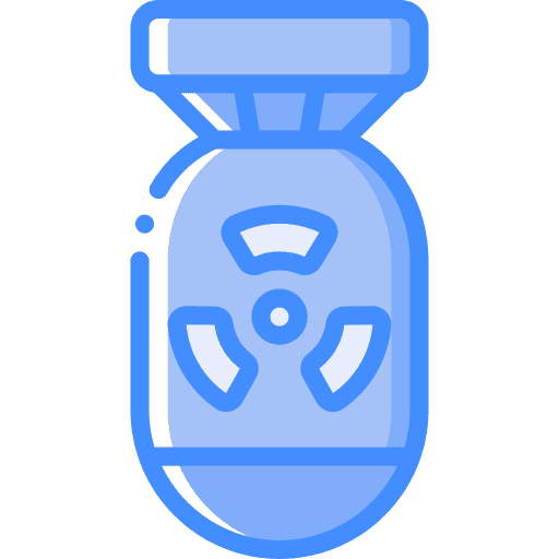 Bomb security army ammo icon