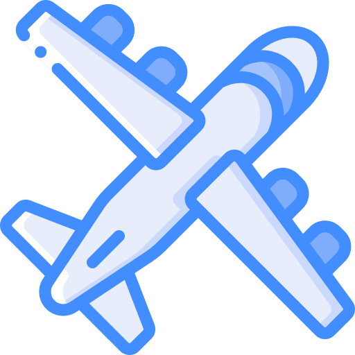 Plane security plane transportation icon