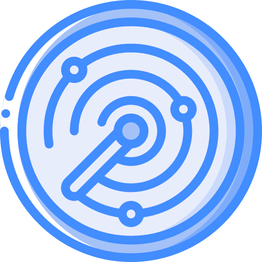 Sonar position sonar security icon