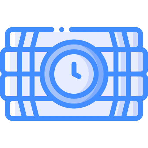 Bomb security weapon clock icon
