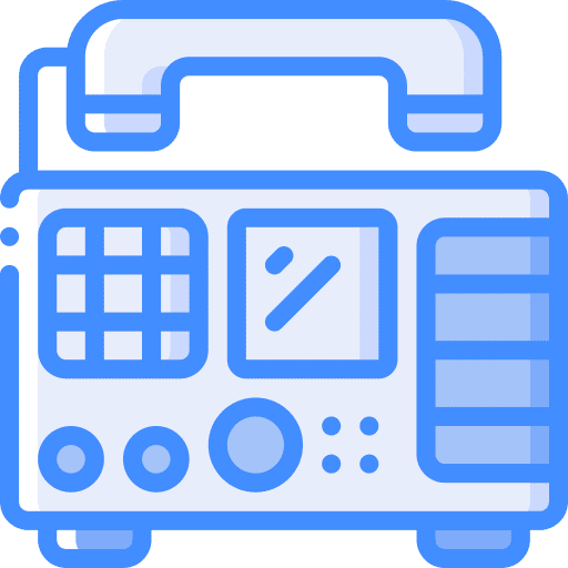 Radio communication talk military icon