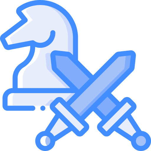 Swords fight attack swords icon