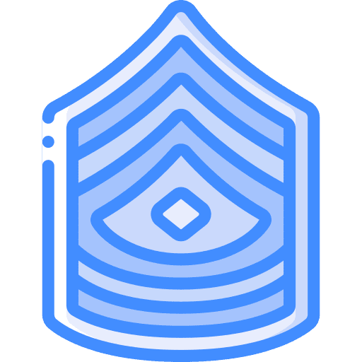 Badge chevron security badge icon