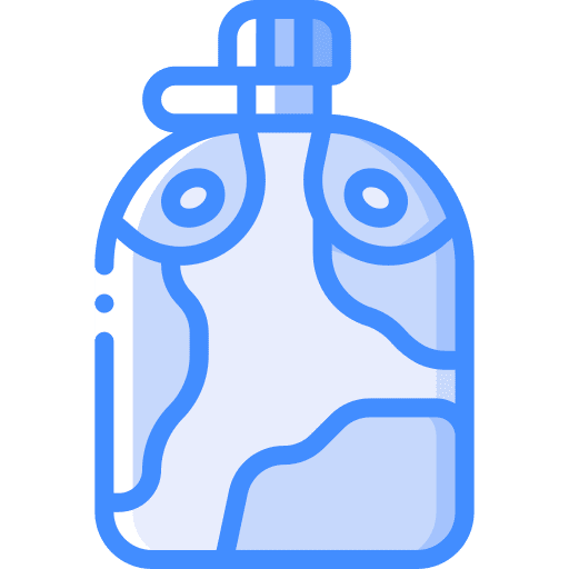 Flask bottle security flask icon