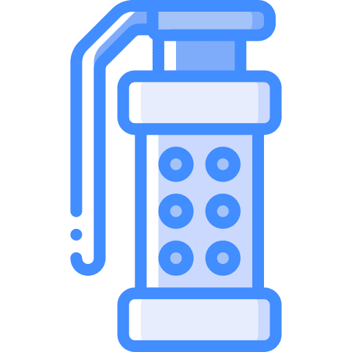Grenade security throw weapon icon