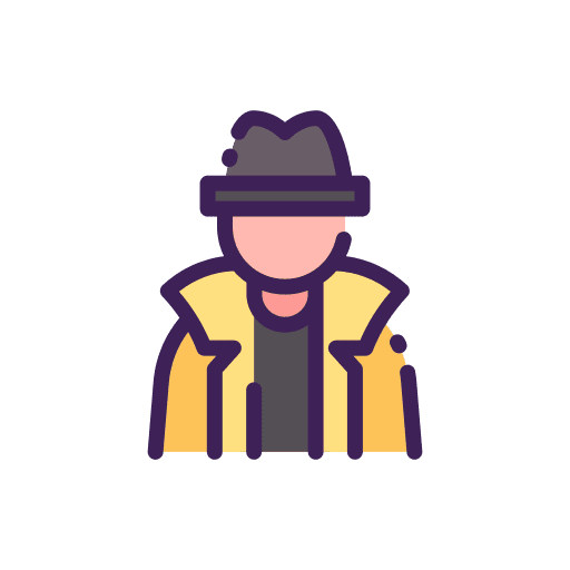 Detective professions and jobs people occupation icon Detective professions and jobs people occupation icon