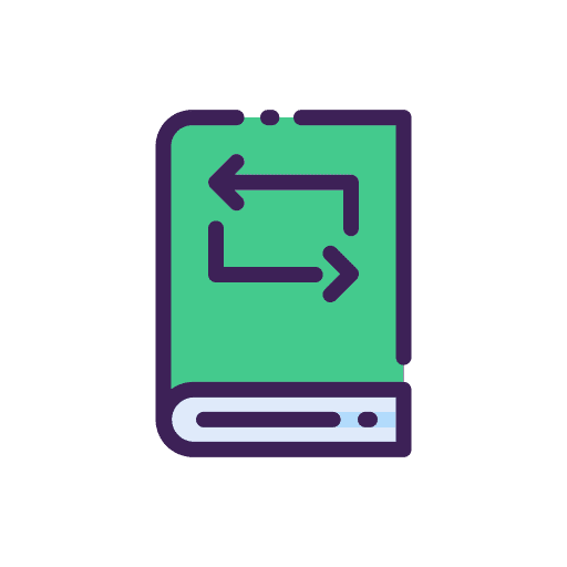 Exchange education change arrow icon Exchange education change arrow icon
