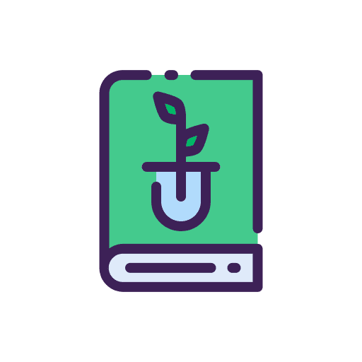Biology test tube plant education icon Biology test tube plant education icon