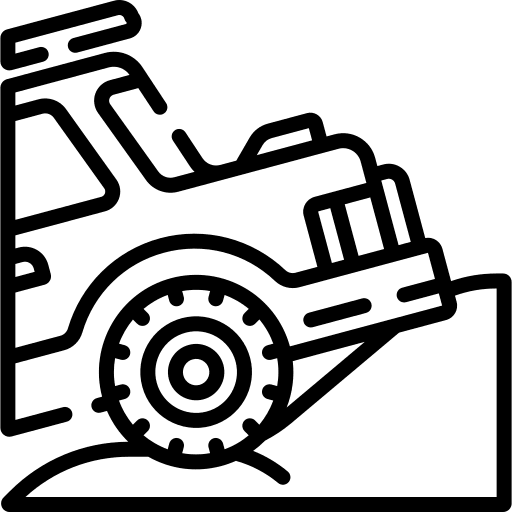 Offroad desert offroad transportation icon