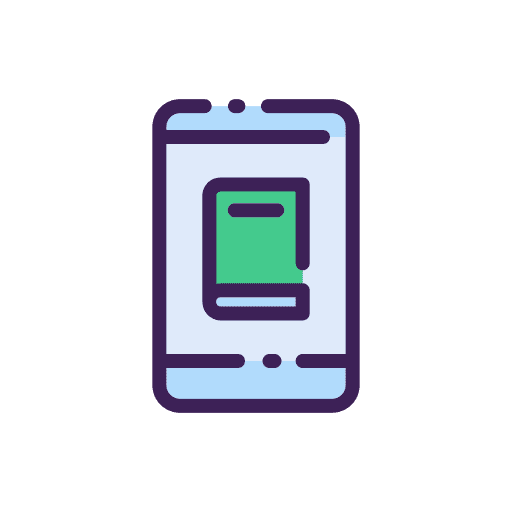 Online library online store smartphone purchase icon Online library online store smartphone purchase icon