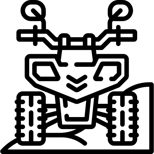 Offroad transport automobile all terrain icon