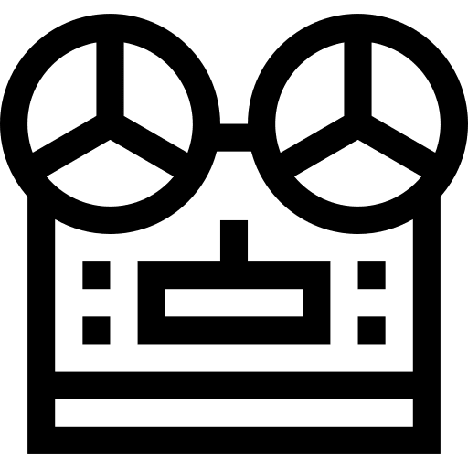 Recorder radio audio tape tape recorder icon