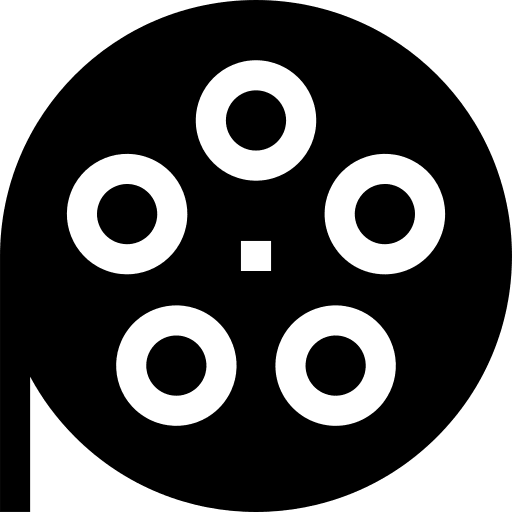 Film reel film reel cinema ui icon