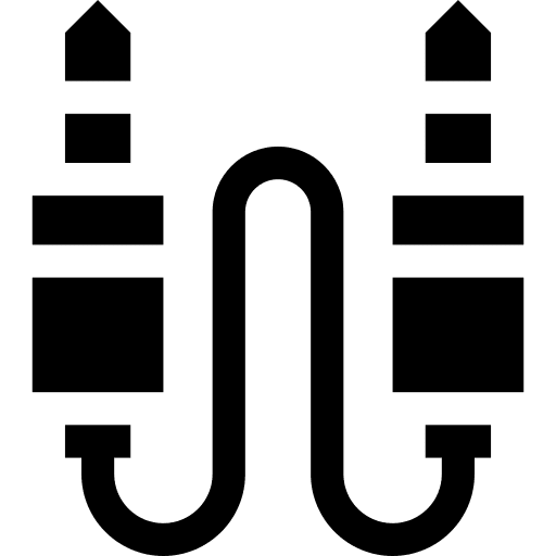 Jack music cable jack icon