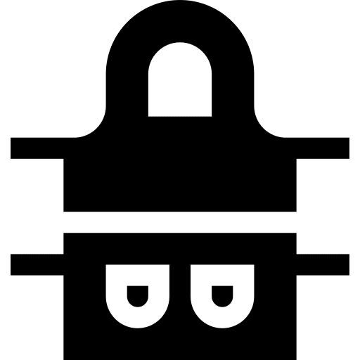 Apron restaurant utensil chef icon
