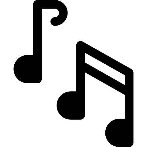 Musical note music entertainment party icon