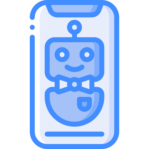 Smartphone dealer poker smartphone icon