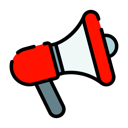 Promotion megaphone communication announcement icon