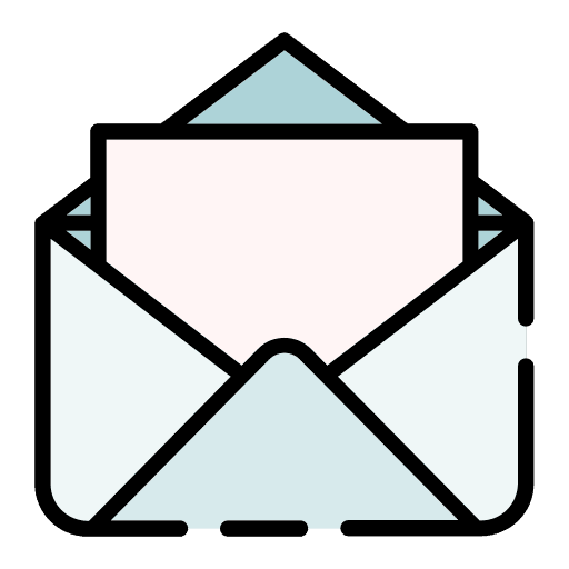Envelope communications interface message icon Envelope communications interface message icon