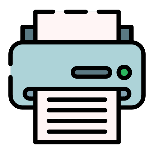 Print technology printer ink icon Print technology printer ink icon