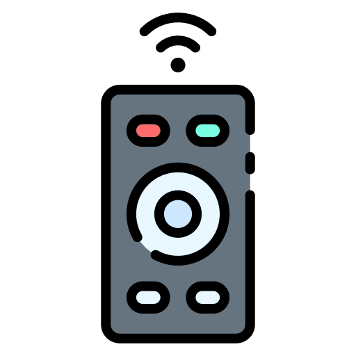 Remote control smart controller remote icon Remote control smart controller remote icon