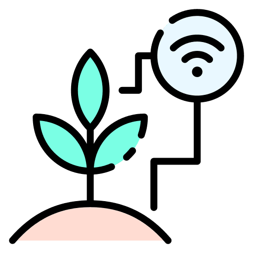 Smart farm gardening smart farm buildings icon Smart farm gardening smart farm buildings icon