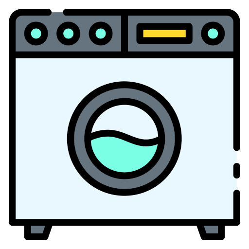Washing machine electrical appliance fashion housekeeping icon Washing machine electrical appliance fashion housekeeping icon