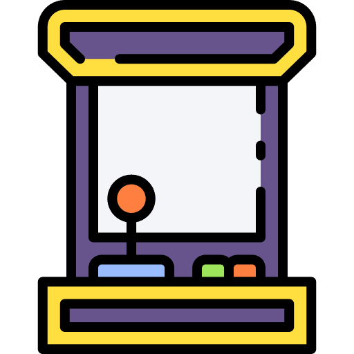 Arcade game entertainment arcade game video game icon