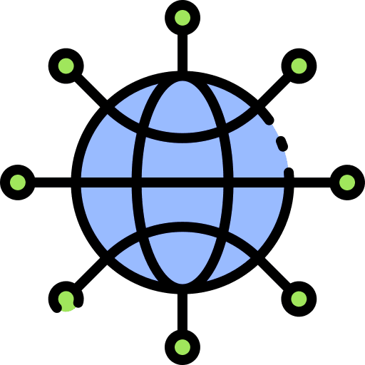 Distribution network global distribution seo and web world icon Distribution network global distribution seo and web world icon