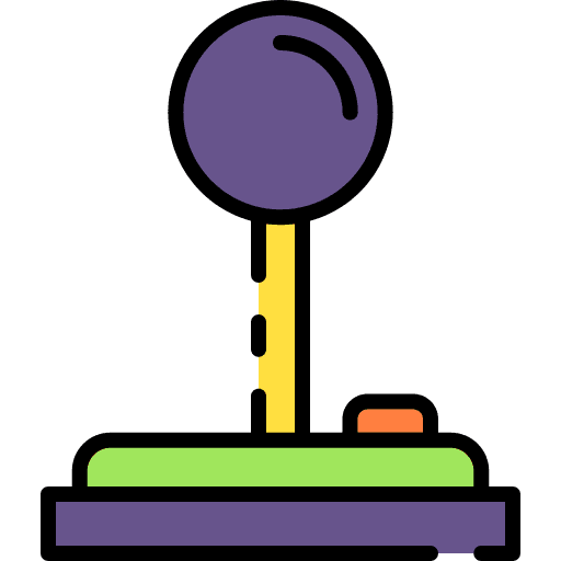 Joystick electronics gaming video game icon
