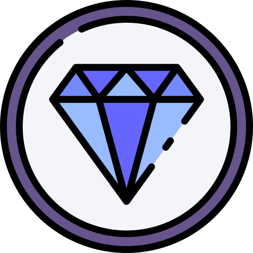 Diamond luxury jewelry ui icon Diamond luxury jewelry ui icon