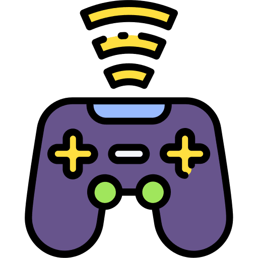 Gamepad gamer game console joystick icon Gamepad gamer game console joystick icon