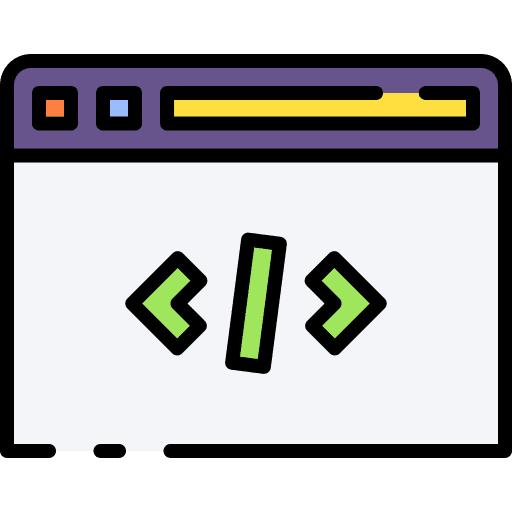 Coding web programming code ui icon Coding web programming code ui icon